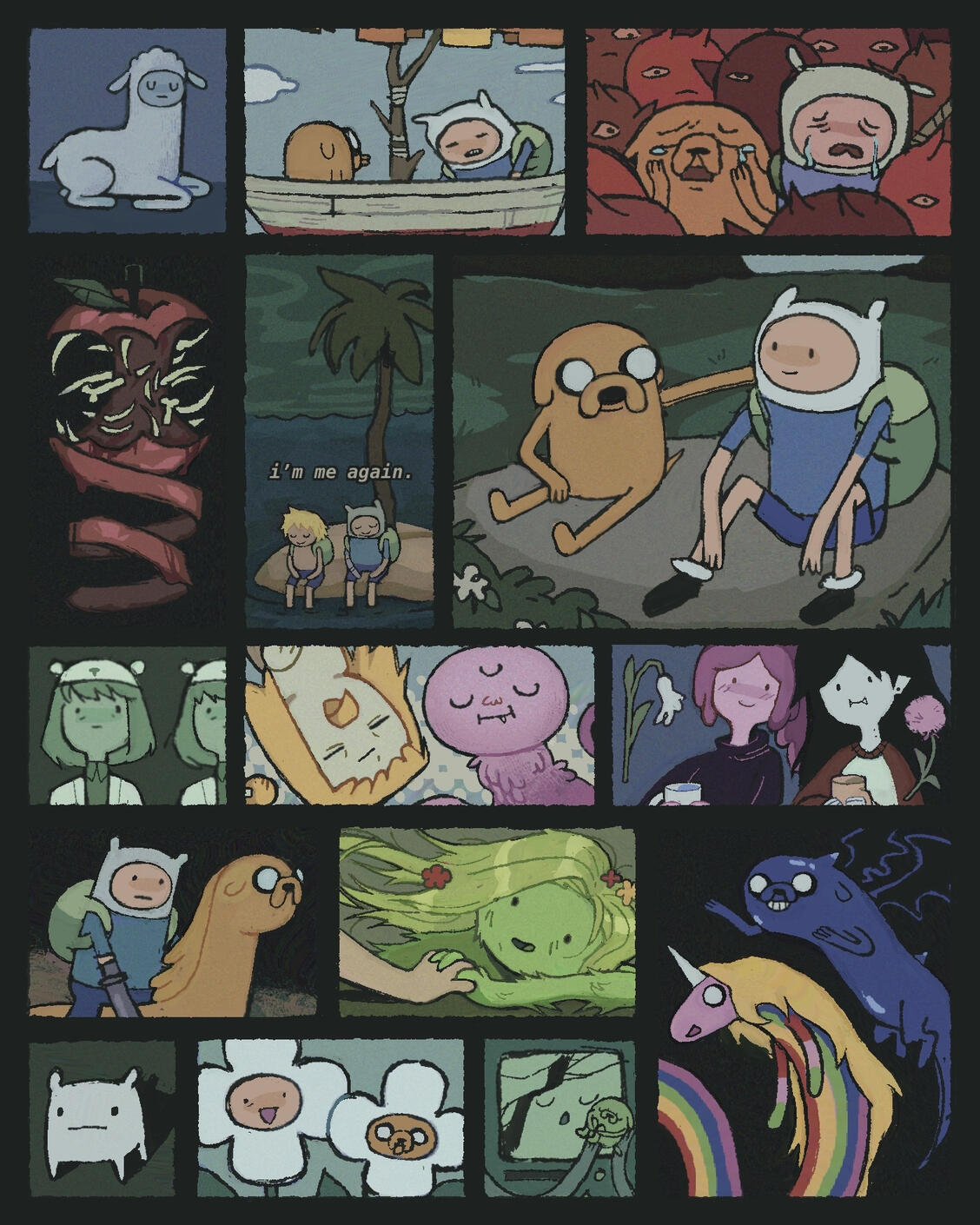 Adventure Time Sticker Sheet