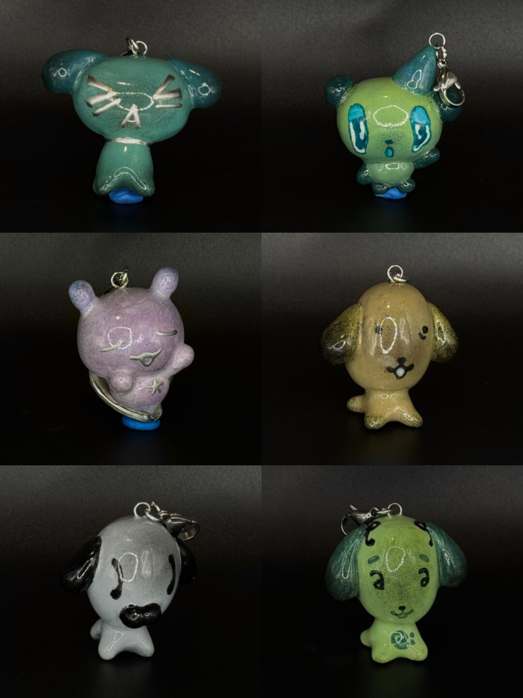 made with handmade cold porcelain, liquitex acrylics, and varathane gloss finish made with handmade cold porcelain, liquitex acrylics, and varathane gloss finish